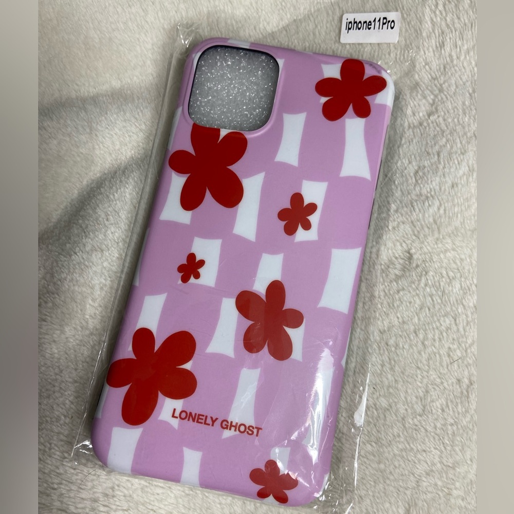 Lonely Ghost NEW pink floral phone case IPhone 11Pro